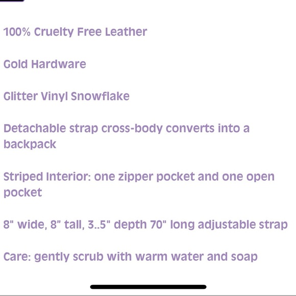 Spiderweb Snowflake bag - Picture 2 of 9